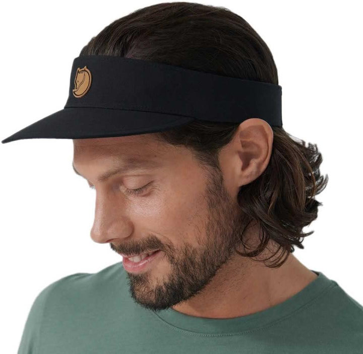 Fjällräven Unisex Hat Abisko Visor Cap Einheitsgrösse Schwarz, Einheitsgrösse Schwarz