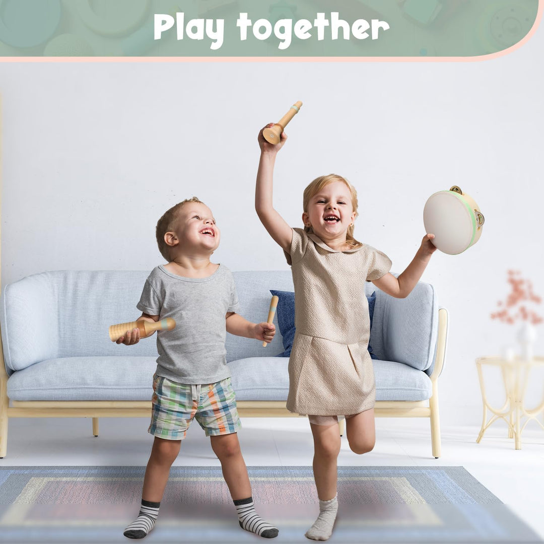 Stoie's Internationale Holzmusikinstrumente für Kleinkinder, Percussionsinstrumente, Babyinstrumente