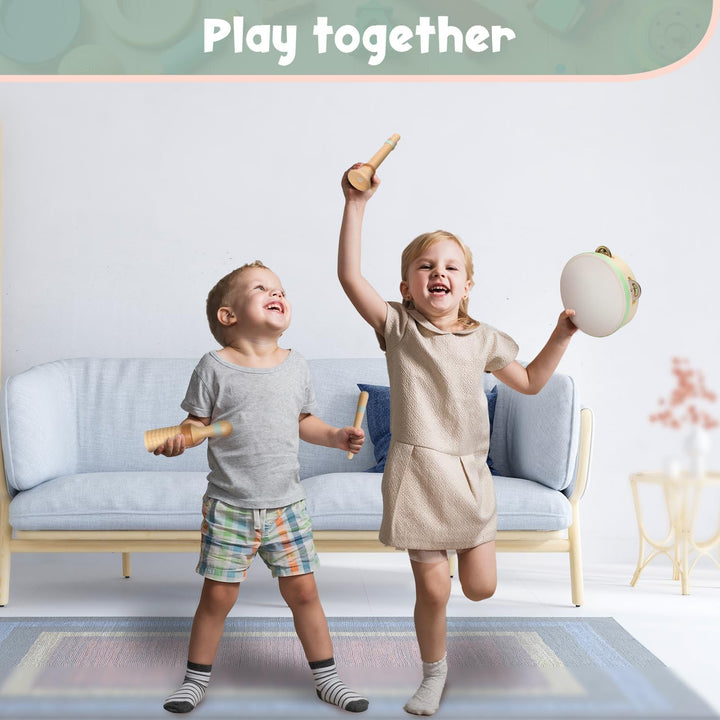 Stoie's Internationale Holzmusikinstrumente für Kleinkinder, Percussionsinstrumente, Babyinstrumente