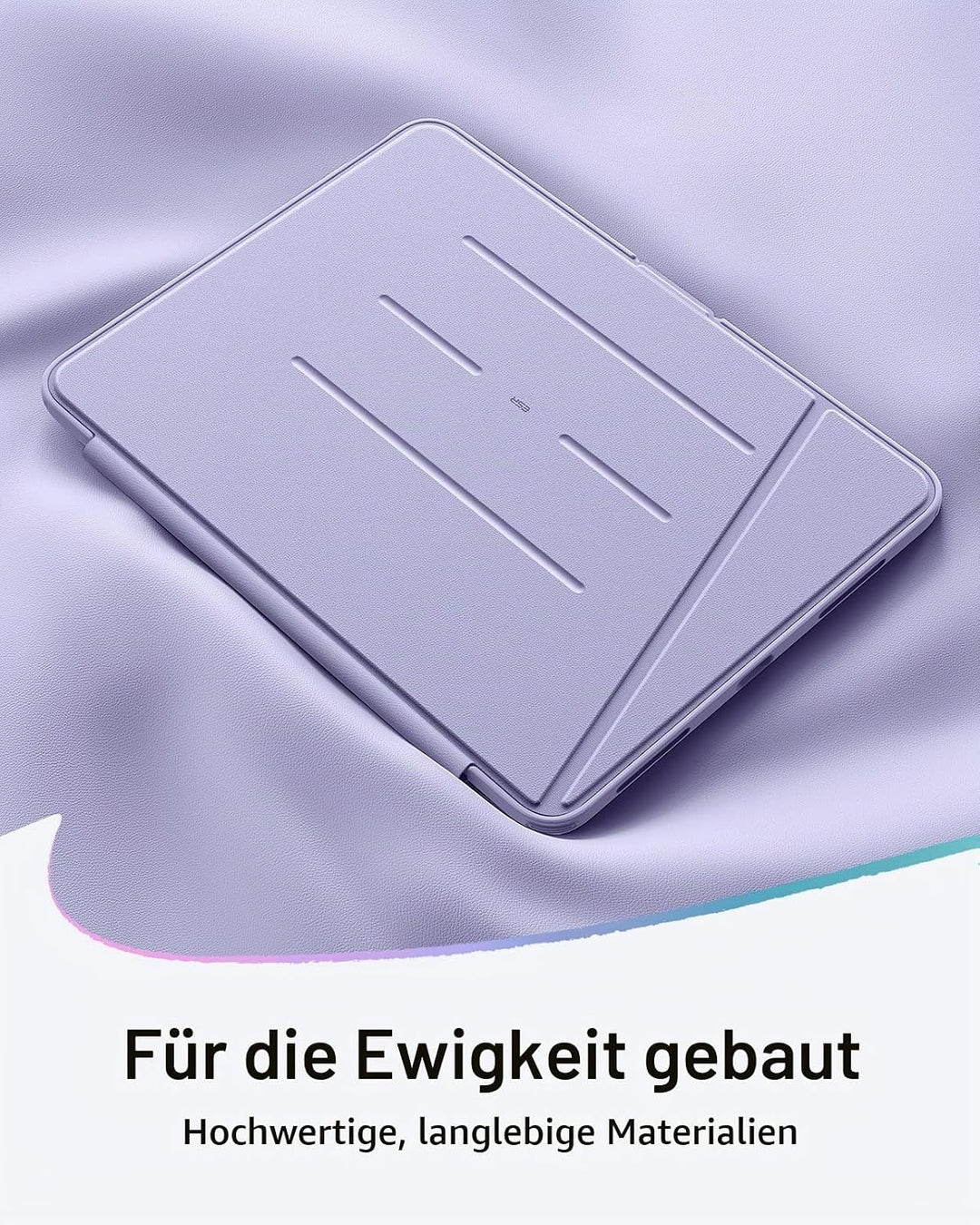 ESR Hülle für iPad Air 13 Zoll (2026/2025/2024) M4/M3/M2, Vertikale Stand, Mehrere Standwinkel, Ultr