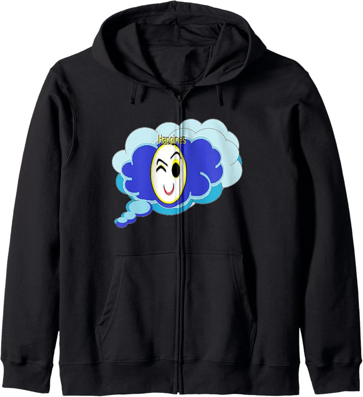 Winky Gesicht lächeln, Kapuzenjacke