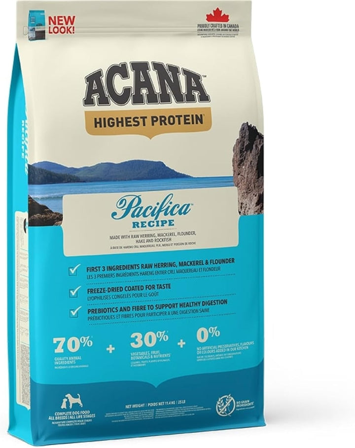 ACANA Pacifica Dog , 1er Pack (1 x 11.4kg)