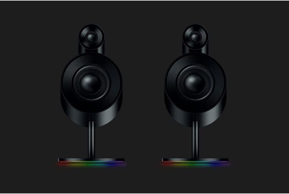 Razer Nommo Pro - 2.1 Virtual Surround Premium Gaming und Heimkino Lautsprecher System mit THX-Zerti
