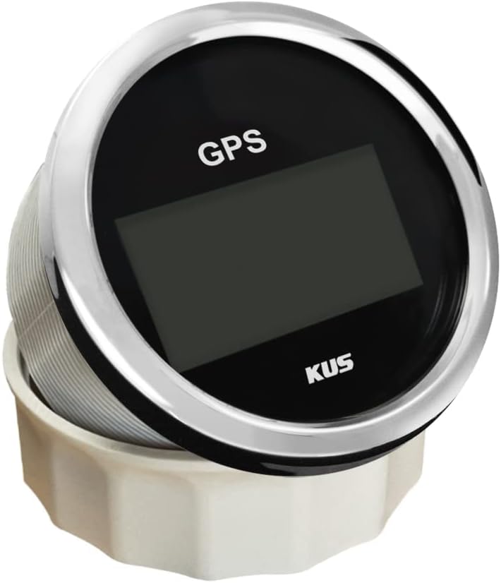 KUS Wasserdichte Digitale GPS Tacho Kilometerzähler Mit Hintergrundbeleuchtung Für Schiff Boot Yacht