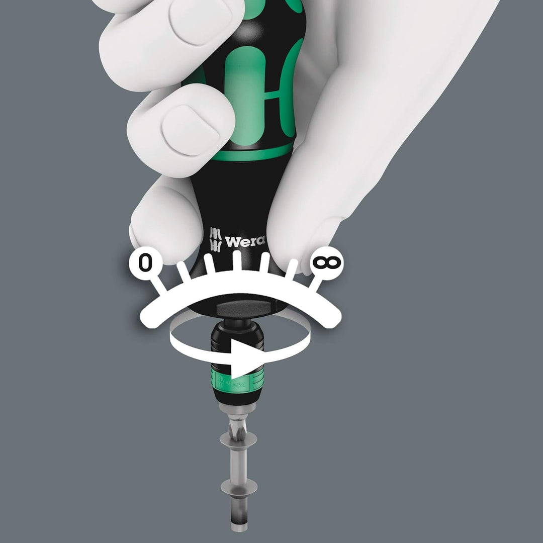 Wera 7443/61/9 Montageset für Reifendruckkontrollsysteme, 9-teilig, 05074745001