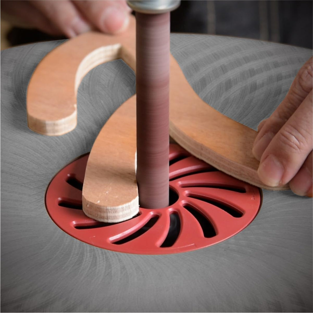 POWERTEC 11240 Schleifhülsen für Spindelschleifer in 6 Grössen mit verschiedenen Körnungen 80, 120,