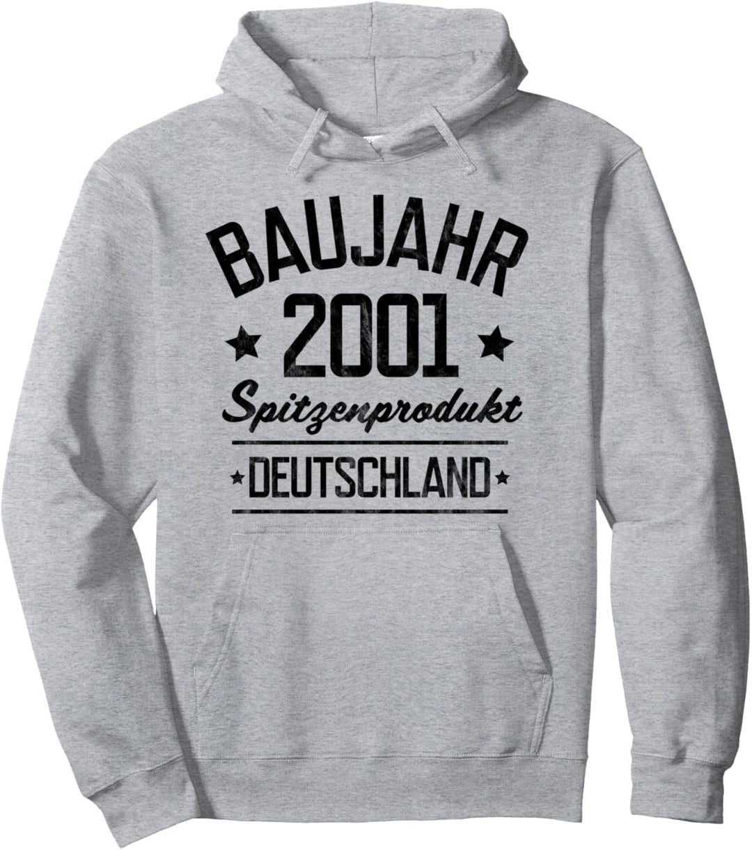 Geschenke für 19 Jahre alt Baujahr 2001 Deutschland Pullover Hoodie