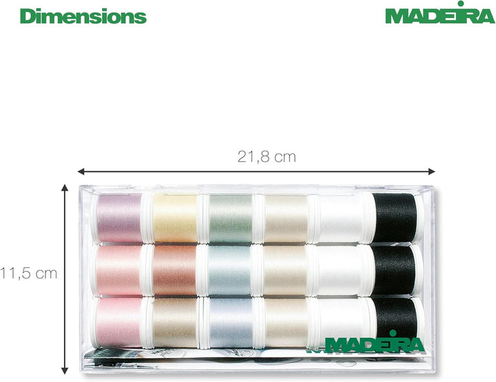 Madeira 8031 Stickbox Cotona No.80 18 Spulen 200 M