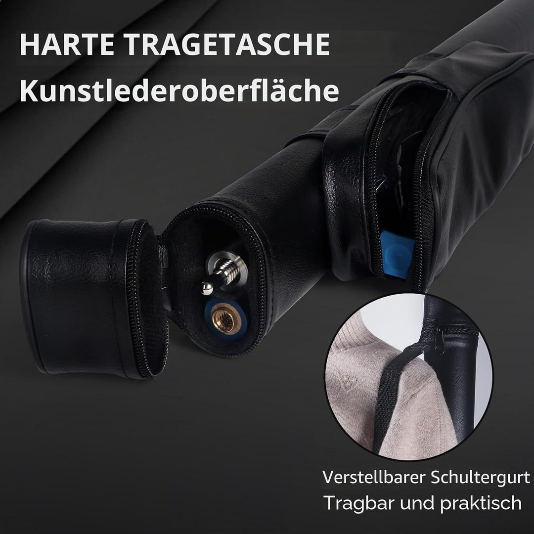 Kmise Professioneller Pool-Queue-Stick – 19 20 21 oz Queue-Sticks aus kanadischem Ahorn, Schaft mit