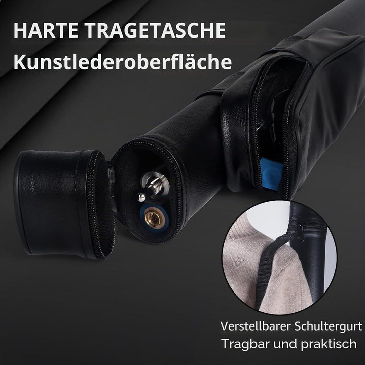 Kmise Professioneller Pool-Queue-Stick – 19 20 21 oz Queue-Sticks aus kanadischem Ahorn, Schaft mit