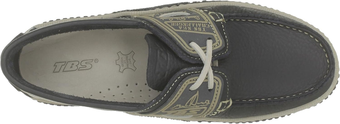 TBS Herren Globek Bootschuhe 41 EU Blau Marine Froment B8d12, 41 EU Blau Marine Froment B8d12