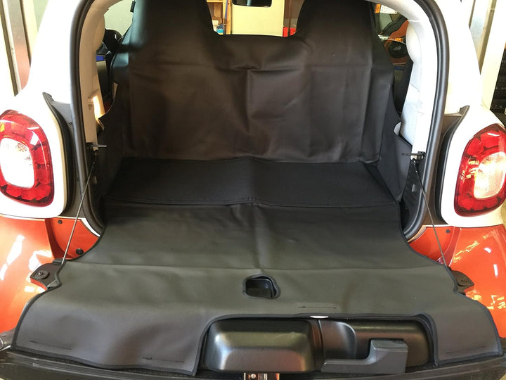 MisterDotCom Kofferraumabdeckung Hundeschutzdecke Hundeschutz smart fortwo 453