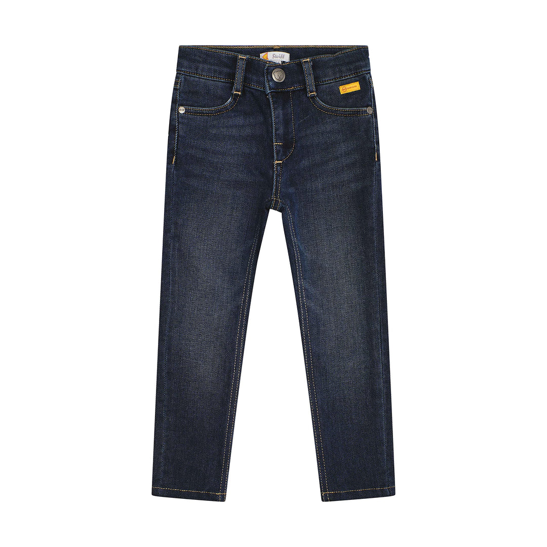 Steiff Unisex Kinder Slim Fit Jeans 92 Navy Blazer, 92 Navy Blazer