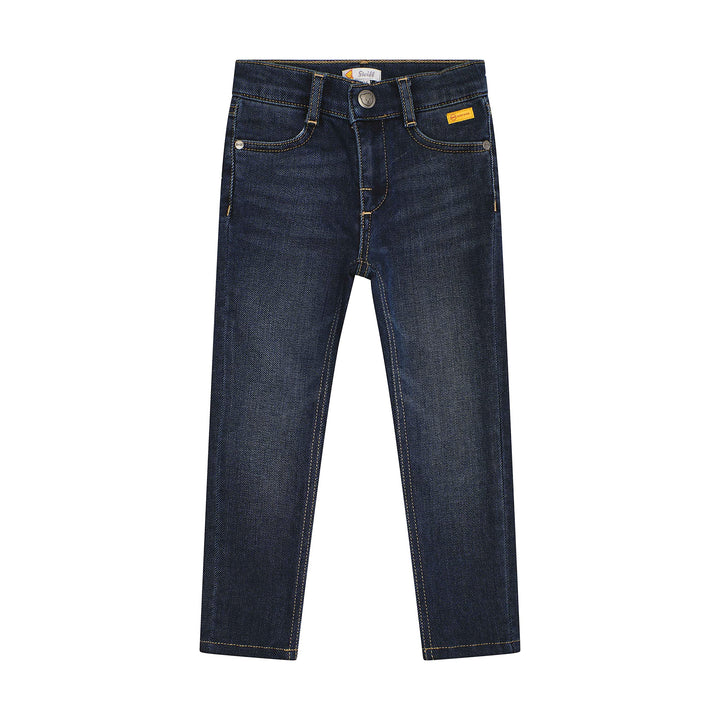 Steiff Unisex Kinder Slim Fit Jeans 92 Navy Blazer, 92 Navy Blazer