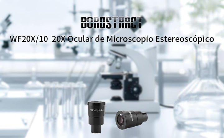 1 Stücke WF20X/10 Super Weitfeld 20X Stereo Mikroskop Okular Montage Grösse 30mm Für Triocular Binok