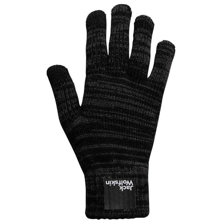 Jack Wolfskin SPIRIT KNIT GLOVE Y S-M Phantom, S-M Phantom