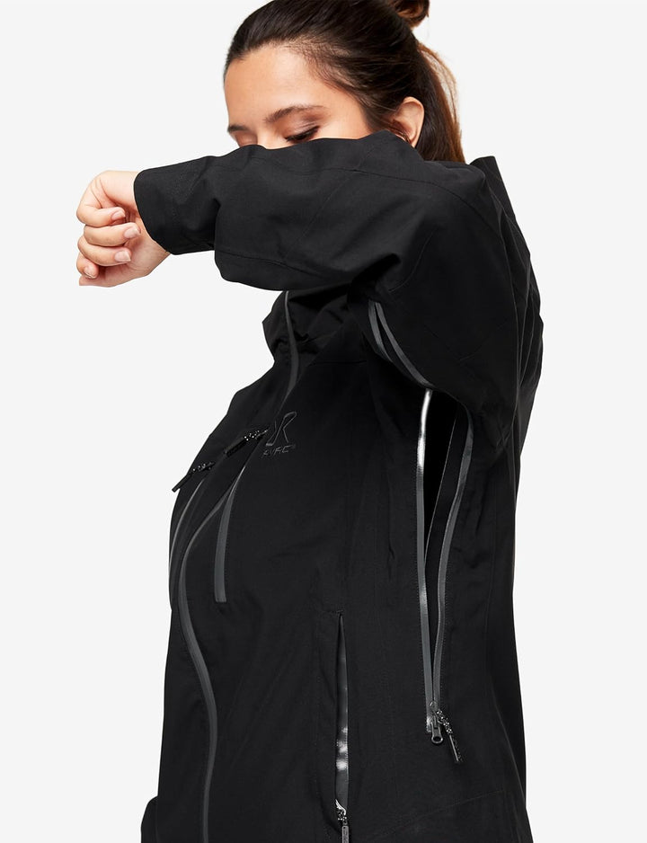 RevolutionRace Silence Proshell 3L Jacket, Damenjacke, belüftete und wasserdichte Jacke für Wanderun