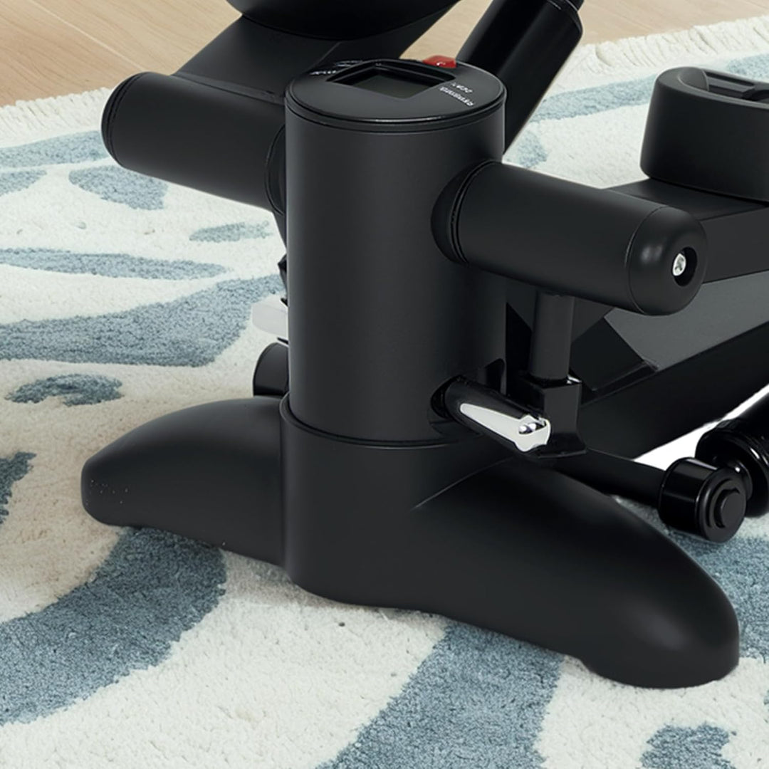 SPORTNOW Mini-Stepper für Zuhause Stepper Hometrainer mit LCD-Display, Fitness-Stepper bis 100 kg fü