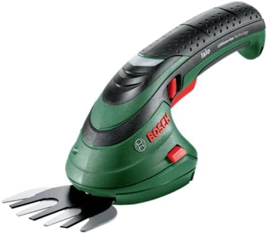 Bosch Home and Garden Bosch 0600833106 Cordless Grass Shears Set Isio 3.6 V Blade Width 8 cm in Stor