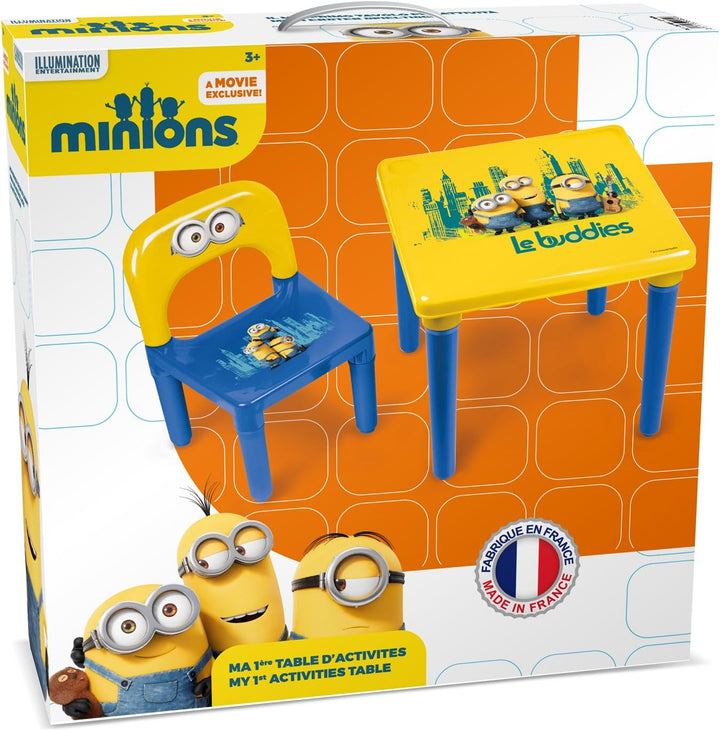 Minions – Tisch Aktivitäten, hmin005, gelb