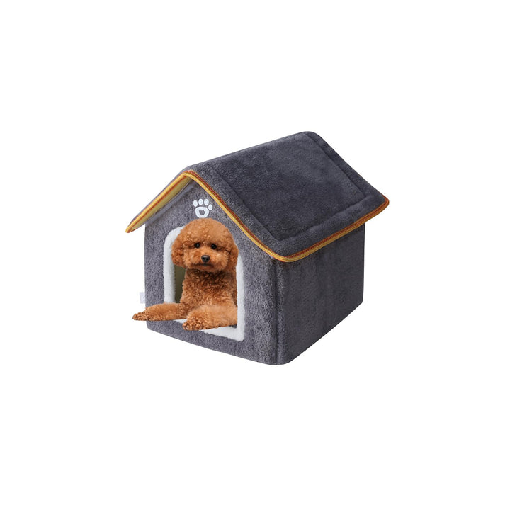 Galatée Hundehütte, Warmes Katzenhöhlenbett Für Den Innenbereich, Süsses, Faltbares Katzenhaus, Wasc