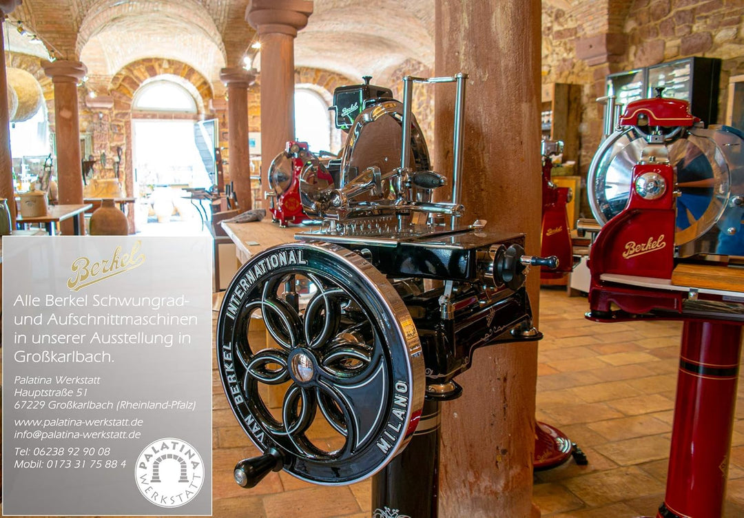 Berkel Aufschnittmaschine - Home Line 200 - Elektrische Schneidemaschine in schwarz + 100% handgefer