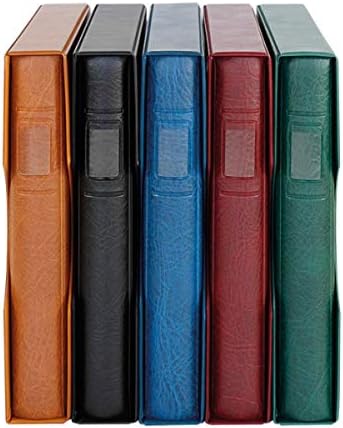 LINDNER Das Original Set: Ringbinder Regular mit Schutzkassette 814, weinrot