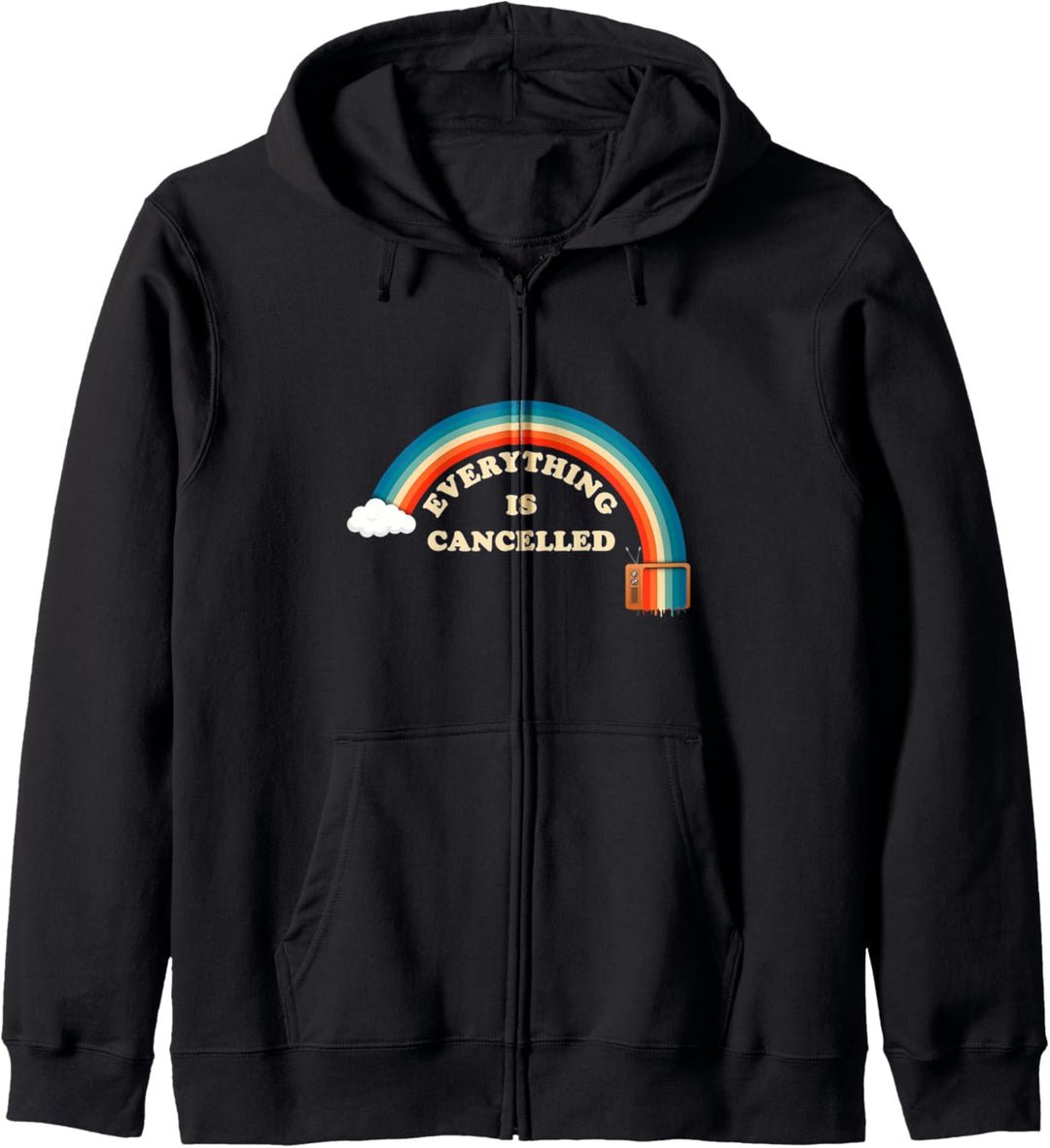 Alles ist abgesagt Existential Dread Funny Outdoors Kapuzenjacke