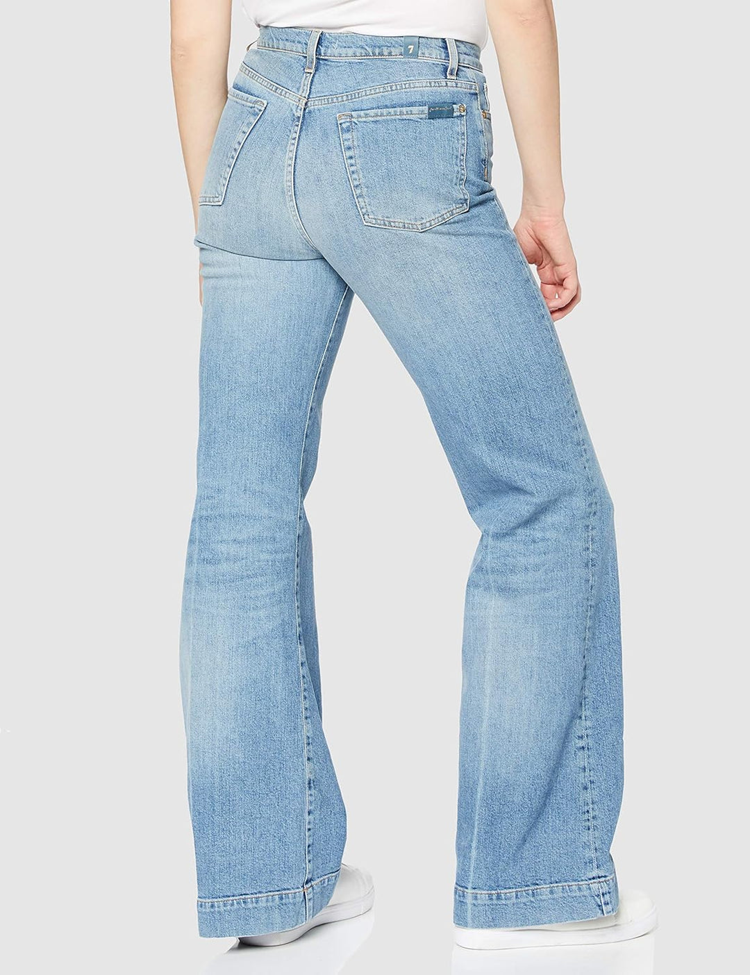 7 For All Mankind Damen Modern Dojo Jeans 28 Light Indigo, 28 Light Indigo