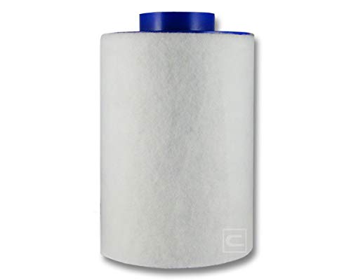 CarbonActive Aktivkohlefilter Granulat 300m³/h Ø 125mm