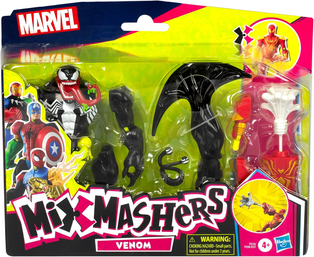 Spider-MAN MixMashers Marvel Venom individualisierbare Mix-and-Match Deluxe Action-Figur & Accessoir
