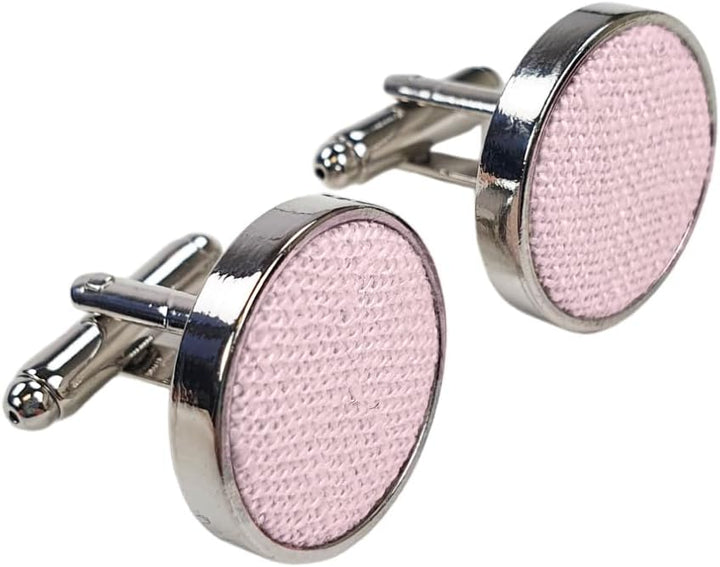 LINILI Leinen Accessoires SET: Fliege, Hosenträger, Einstecktuch, Manschettenknöpfe- Fliege Bereits