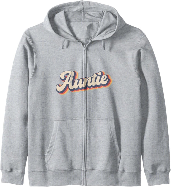 Auntie Vintage Rainbow Kapuzenjacke