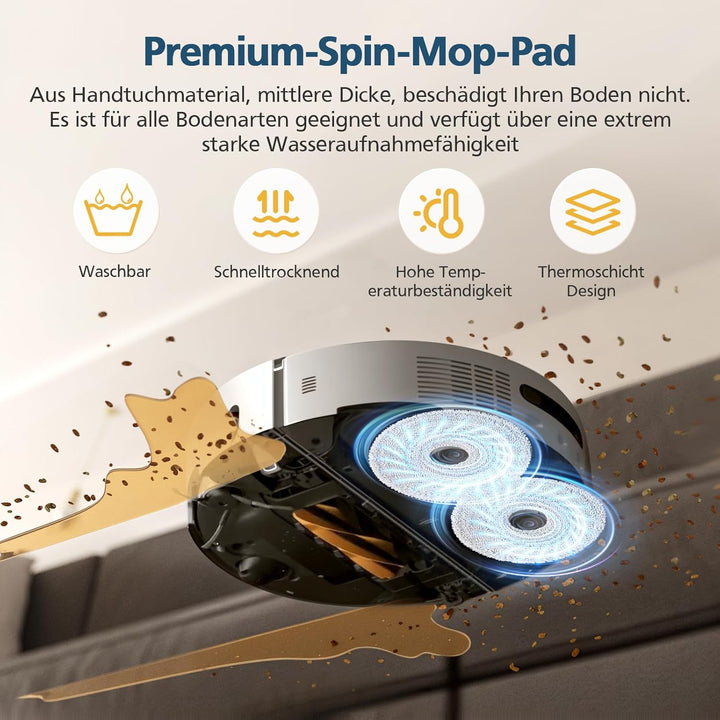 24 Stück Zubehörset für Dreame X50 Ultra Complete/L50 Pro Ultra/X50 Master/ Matrix10 Ultra Staubsaug