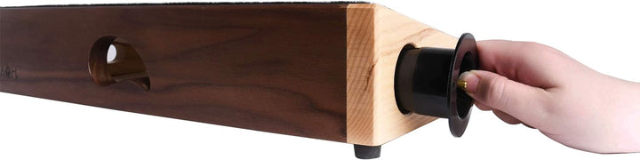 Ruach Kashmir Pédalier en bois dur avec étui de transport (Size 3), Size 3