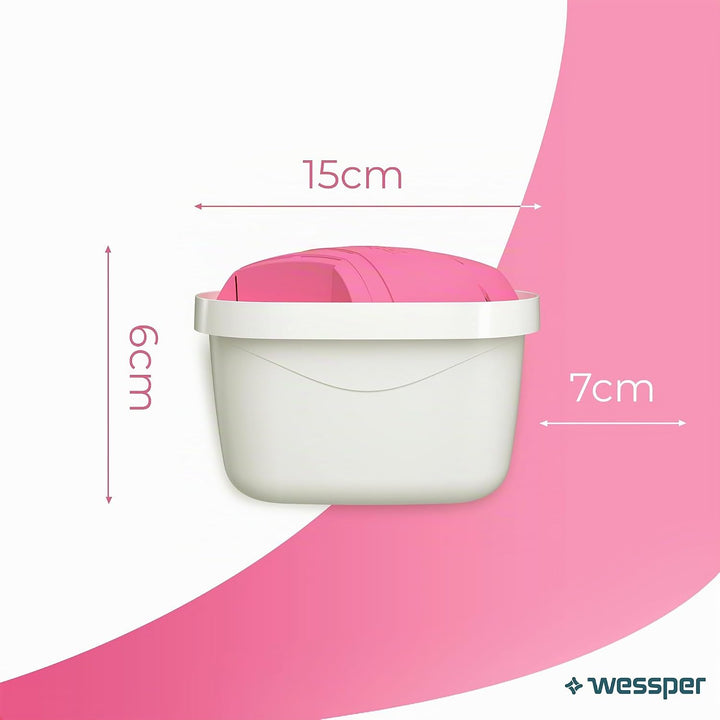 Wessper Magnesium filter, Zusätzlichen PIN für Brita Kanne - 6 Stück | Magnesium Wasserfilter kartus