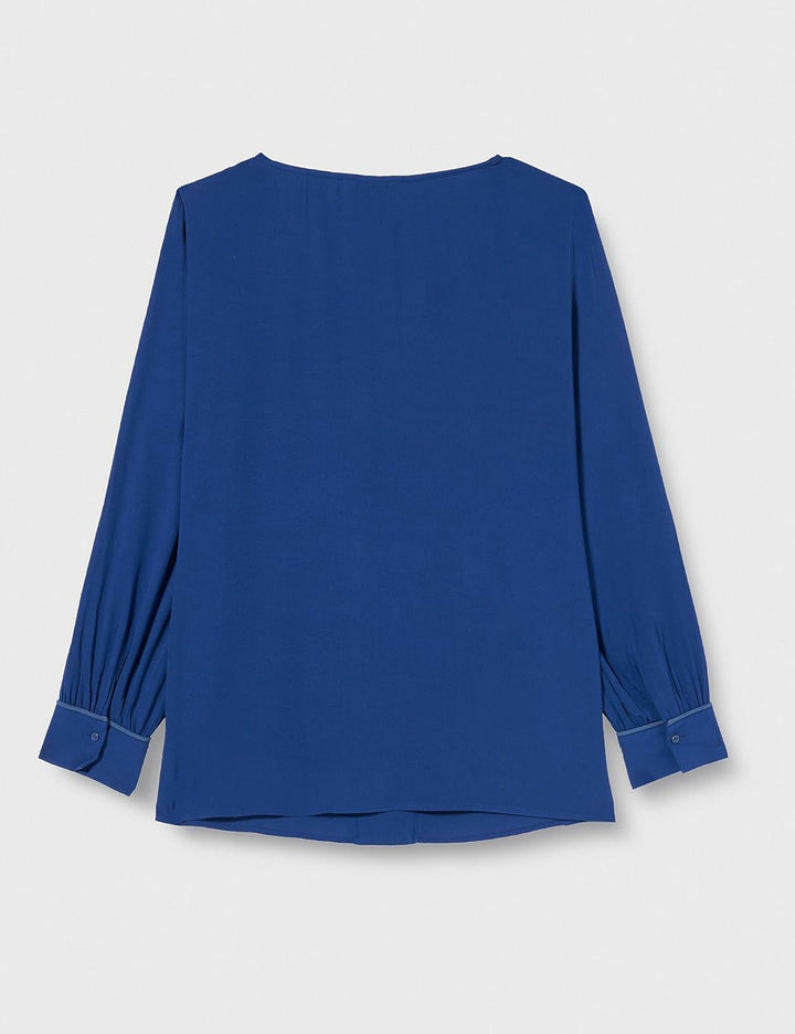 TRIANGLE Damen Bluse, 52 Ozeanblau