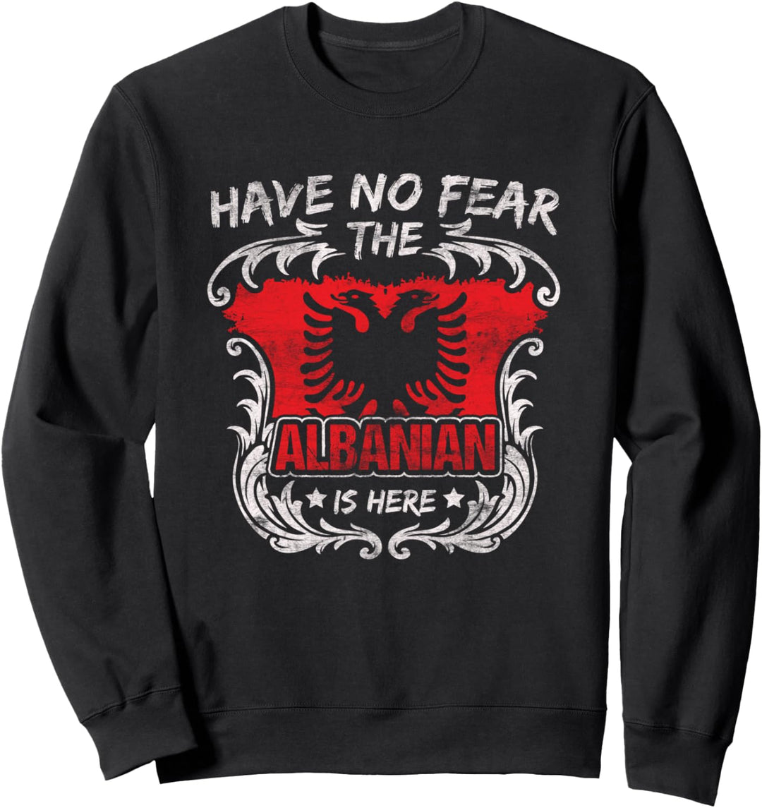 Albania Albaniya Albanien Alwan Aluan Balkan Kosovo Jugo Sweatshirt
