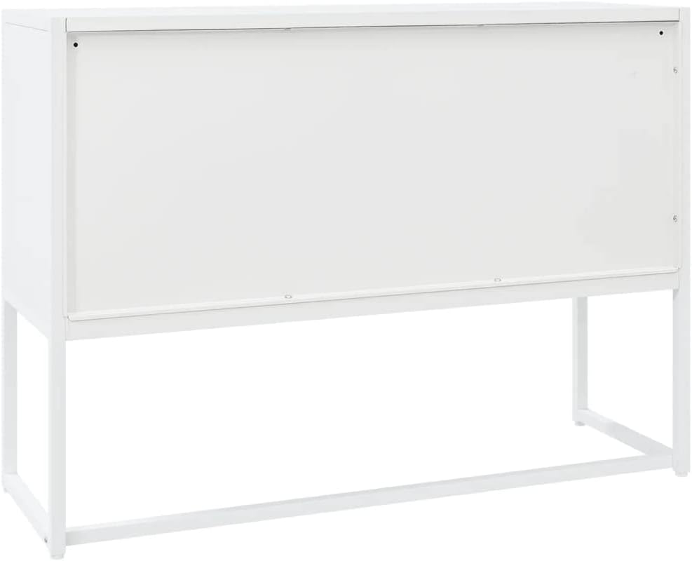 vidaXL Sideboard 3 Türen Kommode Anrichte Beistellschrank Schrank Mehrzweckschrank Standschrank Stah