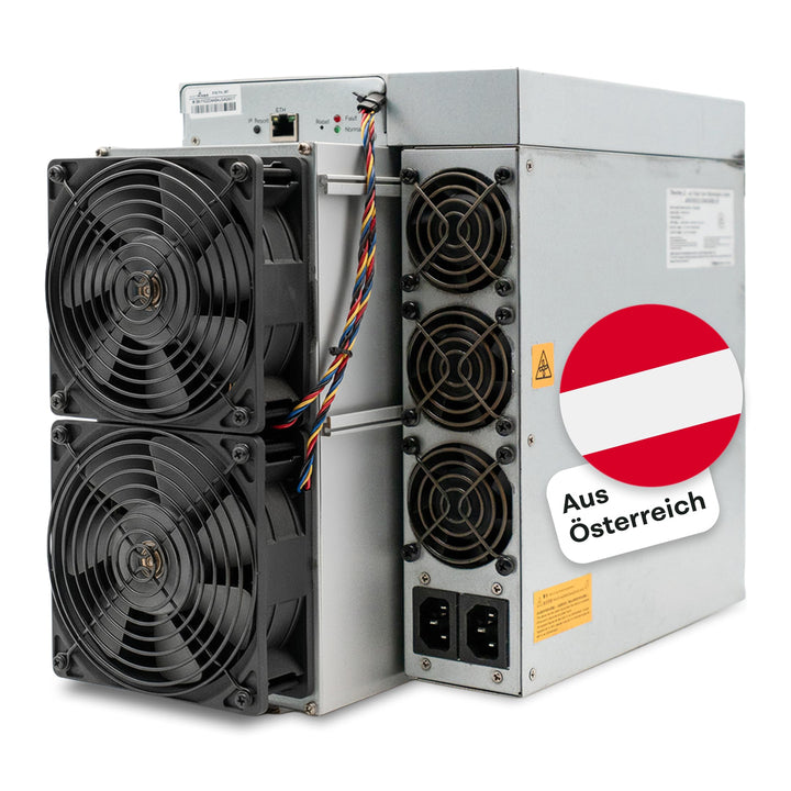 Antminer S19j Pro Bitcoin Miner 1.000 – 3.068 W | 104 TH/s | Krypto ASIC Miner | Braiins OS mit auto