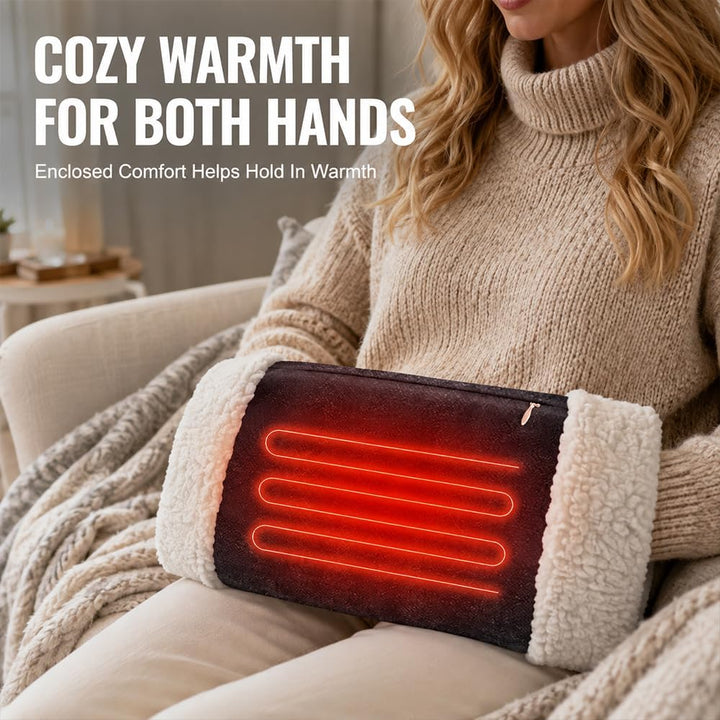 Muff Handwärmer USB, HOVCEH Elektrische Handwärmer Muff zum Mitnehmen