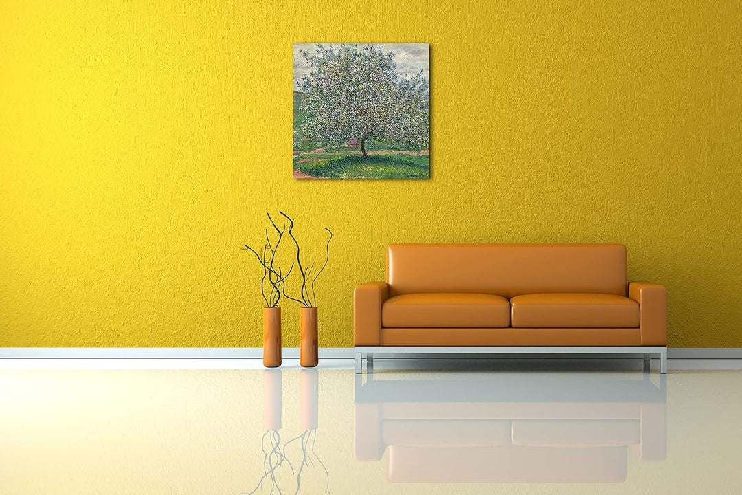 Printed Paintings Leinwand (70x70cm): Claude Monet - Apfelbaum 70x70 cm, 70x70 cm
