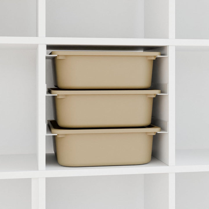 Kallax Halterung für Trofast Boxen, Schienensystem für Spielzeug-Kiste, auch passend für Expedit Wür