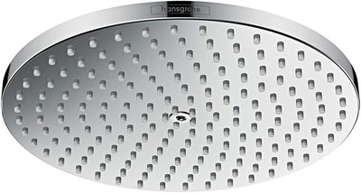 hansgrohe Raindance S - Kopfbrause, runde Duschbrause (⌀ 240 mm), Regendusche mit1 Strahlart (Powder