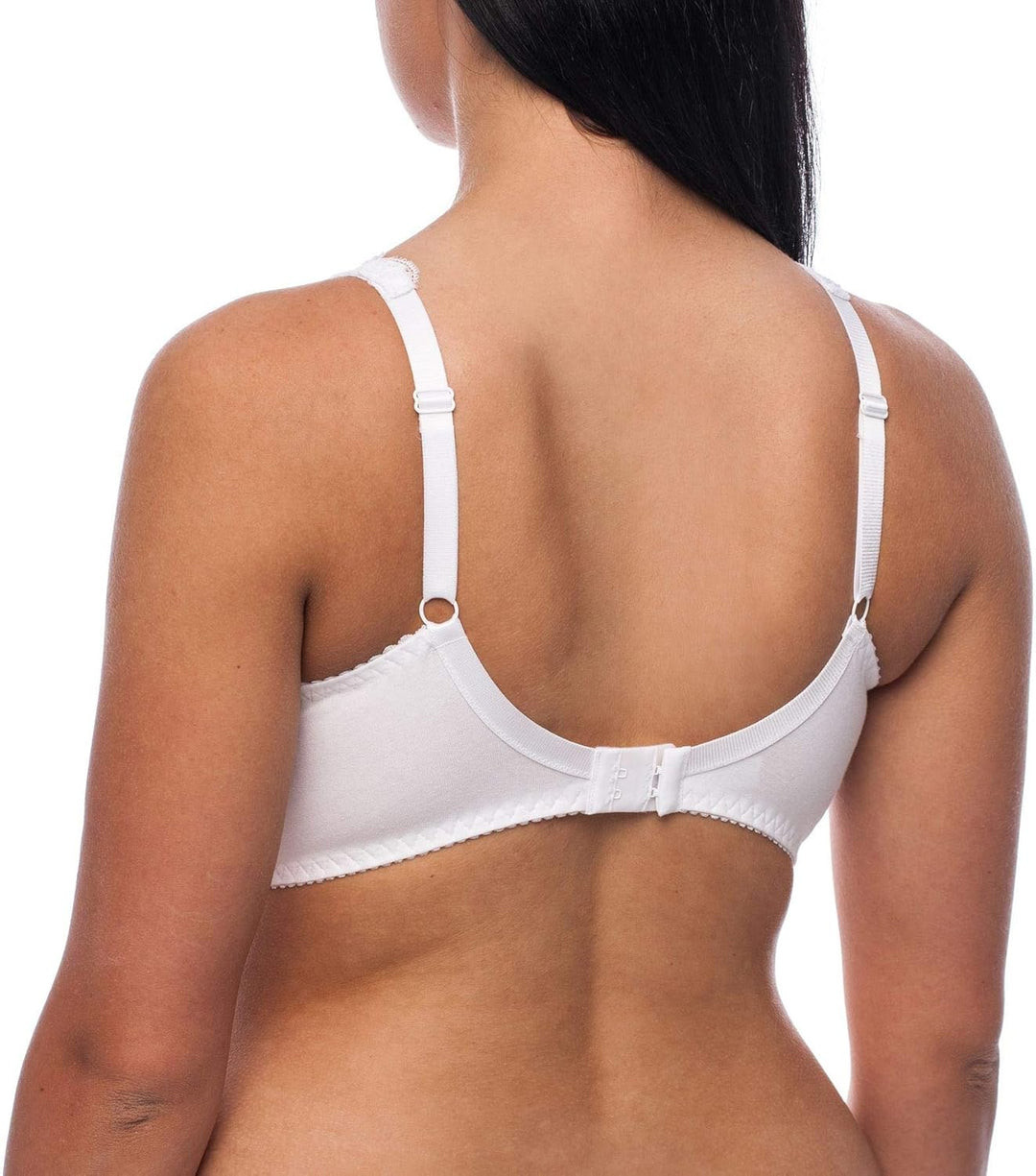 frugue Damen Kompressions BH nach Brust Op, mit Taschen 75C Weiss