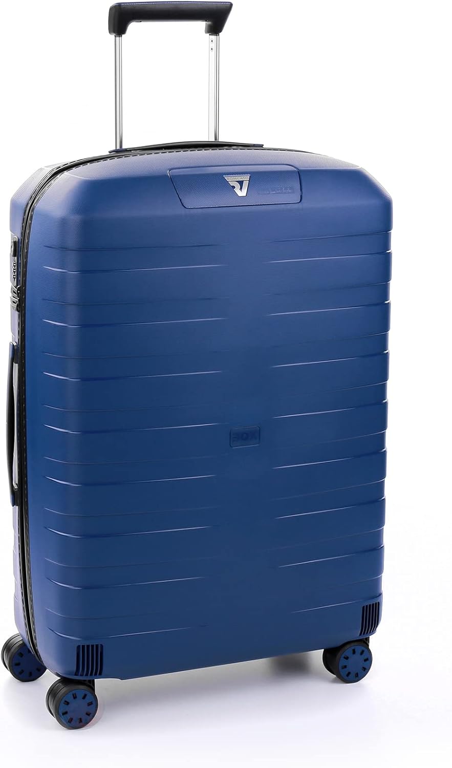 Roncato Trolley Medio 4r Exp. Box 4.0 Koffer, 69 cm, 90 liters, Blau (Azul)