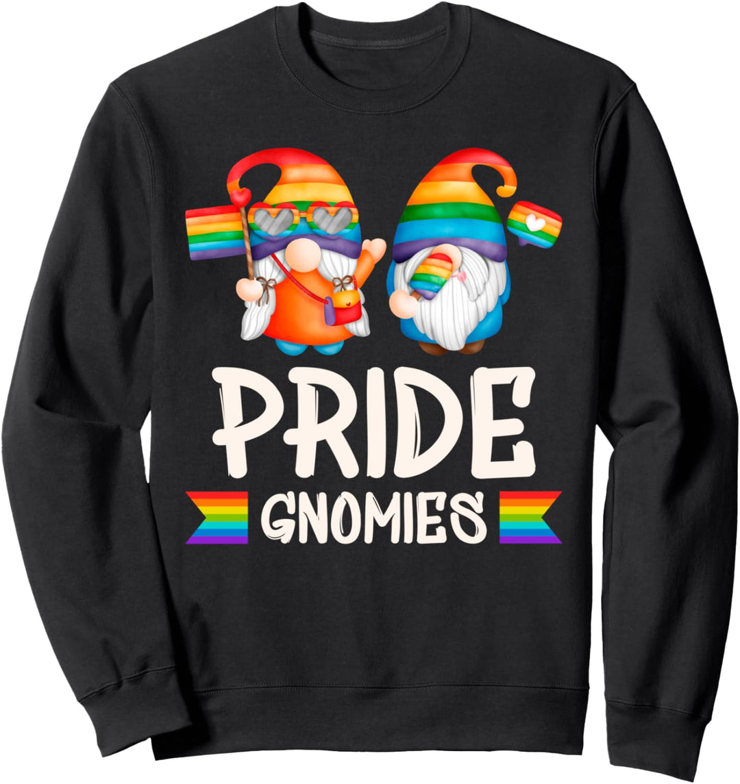 Pride Gnomies, LGBT Stolz, Regenbogenfarben Sweatshirt