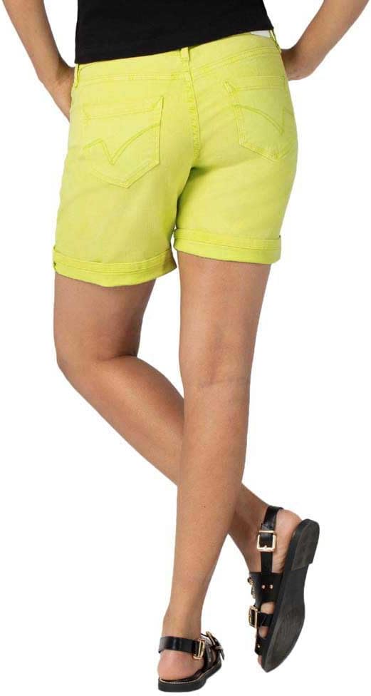 Timezone Damen Shorts Regular Alexatz 28 Grün (Shadow Lime 4229), 28 Grün (Shadow Lime 4229)