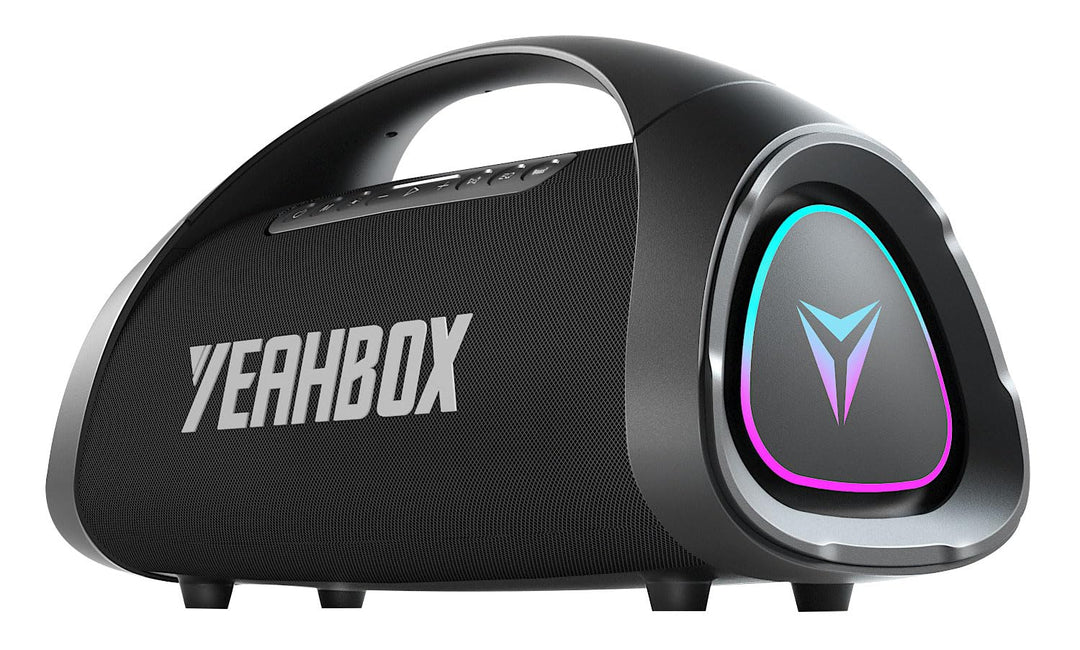 YEAHBOX Sonic Boom Max 300W Bluetooth Lautsprecher mit Massivem Bass, IPX67 Wasserdichter Tragbarer