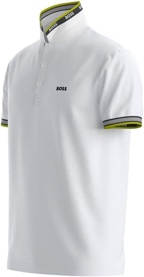 BOSS Herren Paddy Polo XS 112open White, XS 112open White